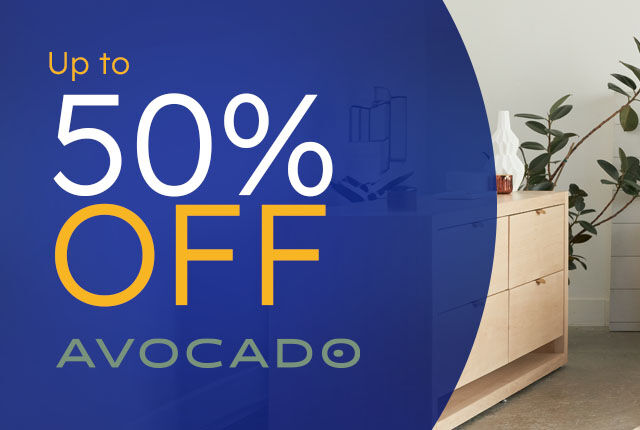 Up to 50% off avocado